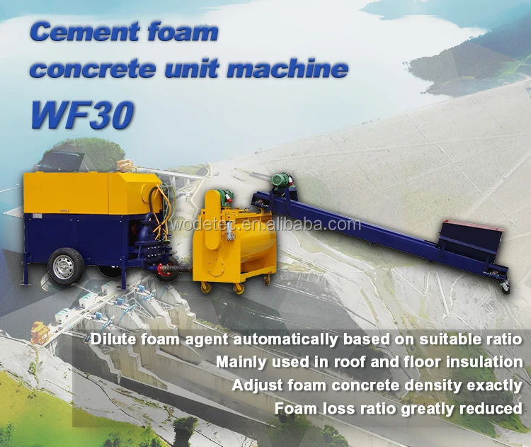 foam concrete production line