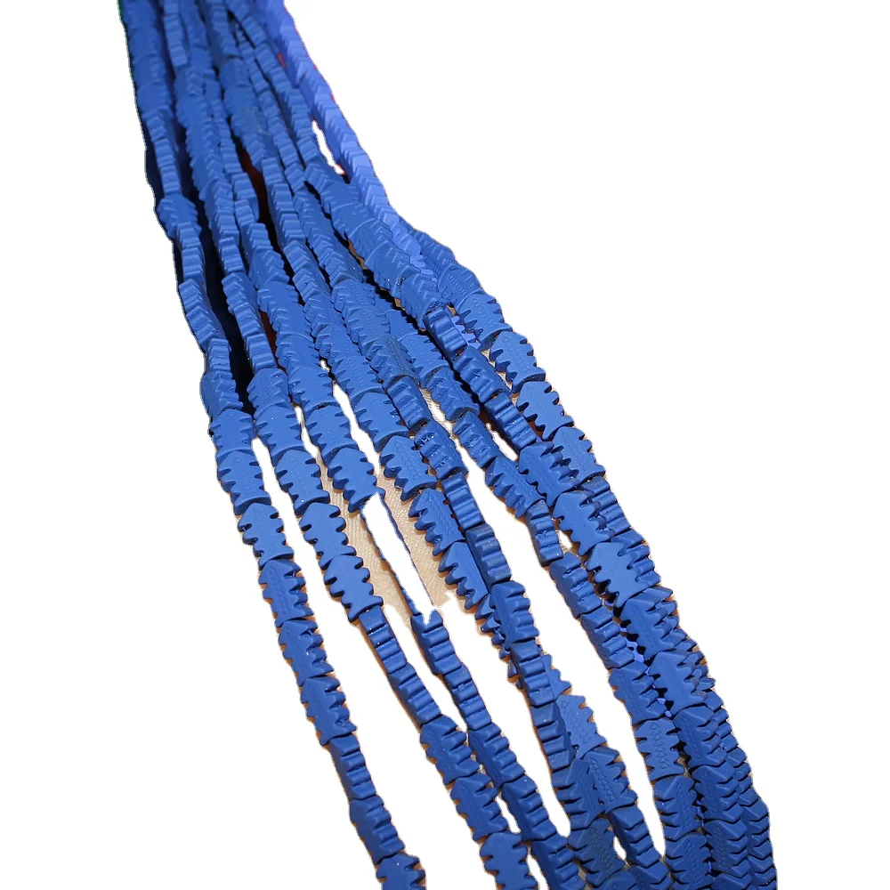 

Fishbone shape Colorful Hematite Stone Charms Spacer Loose Beads For Jewelry Making Diy necklace bracelet Accessories