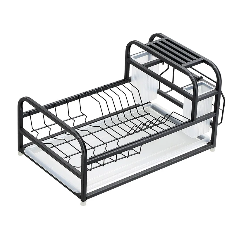 

Kitchen Storage Rack Organizer Dish Shelf Kitchen Drying Rack Secador De Platos Escorredor De Pratos