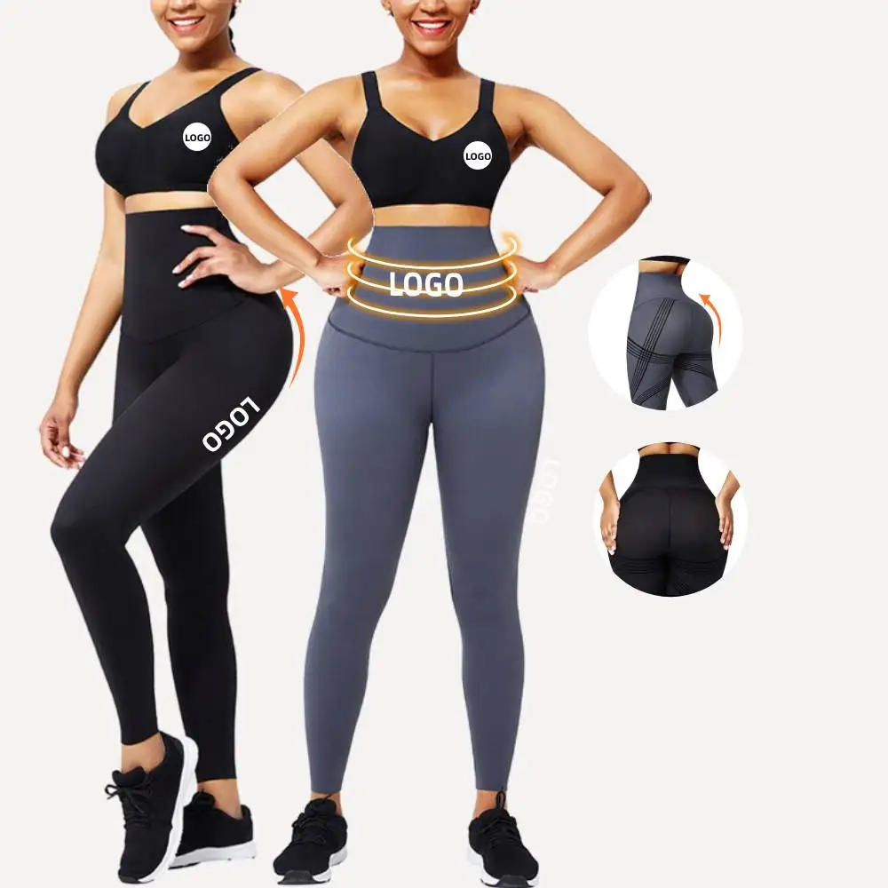 

Top Selling High Waist Seamless Tumy Control Yoga Leggings Sports Bra Pants Set