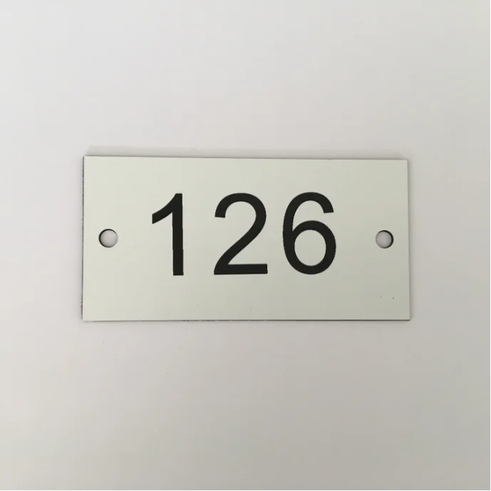 door plate number