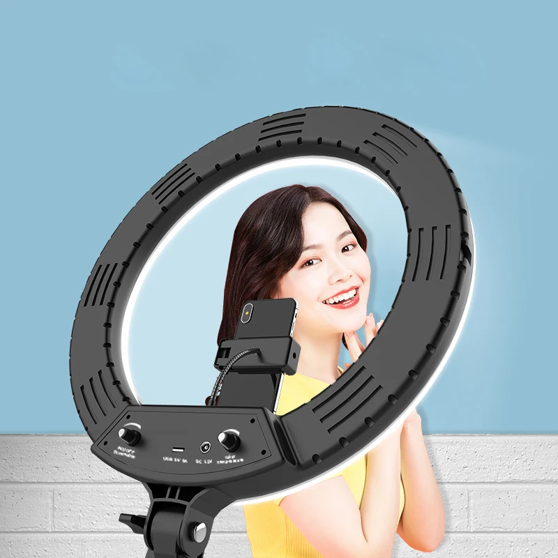 

18 inch professional big ring light, Black