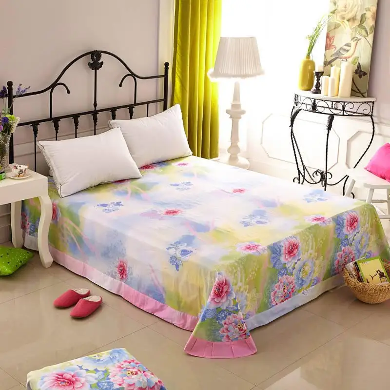 

supplier of branded used clothes second hand clothing home textile fabric home textiles 100% cotton king bedsheet, Mixed color