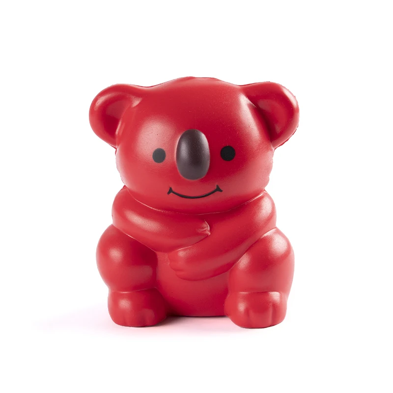 

Amazon hotsale Koala custom shape stress ball PU stress balls with custom logo to be printed