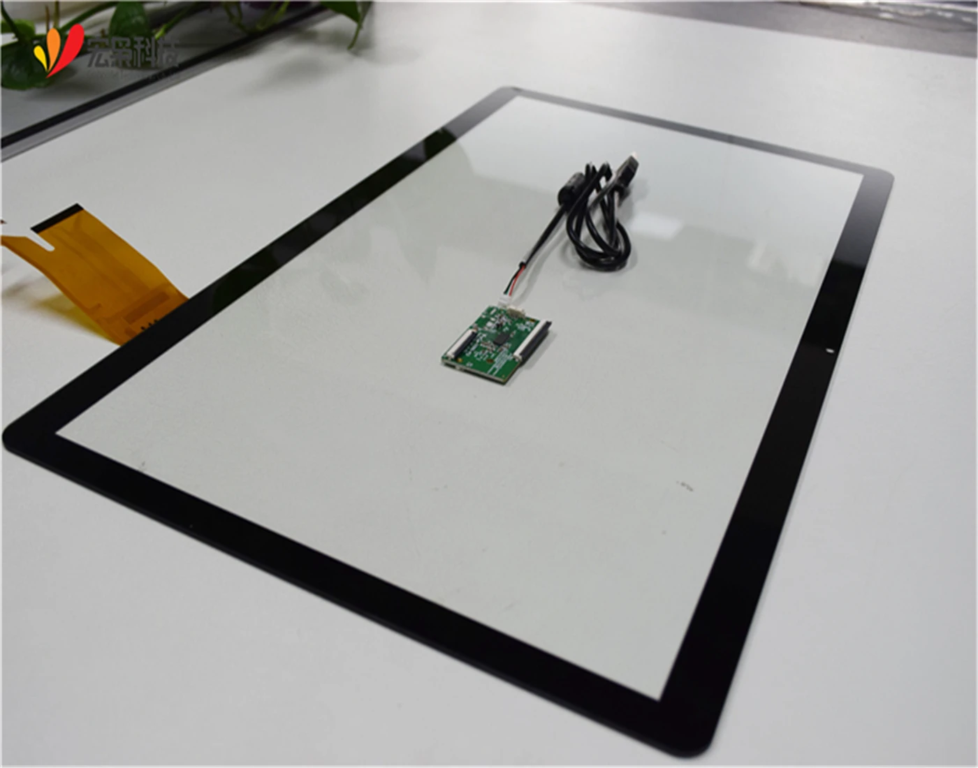 
Custom size PCAP touch screen 21.5 inch projected capacitive touch glass panel for raspberry pi 