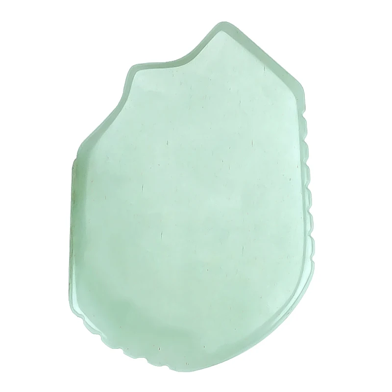 

Attractive Green Aventurine Jade GuaSha for facial Relieve muscle fatigue