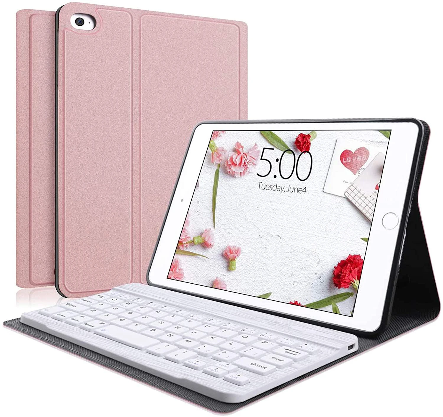 

Manufacture PU Leather Keyboard Case For iPad mini Wireless Keyboard Flip Stand Cover Case for iPad mini 1 2 3 4 5