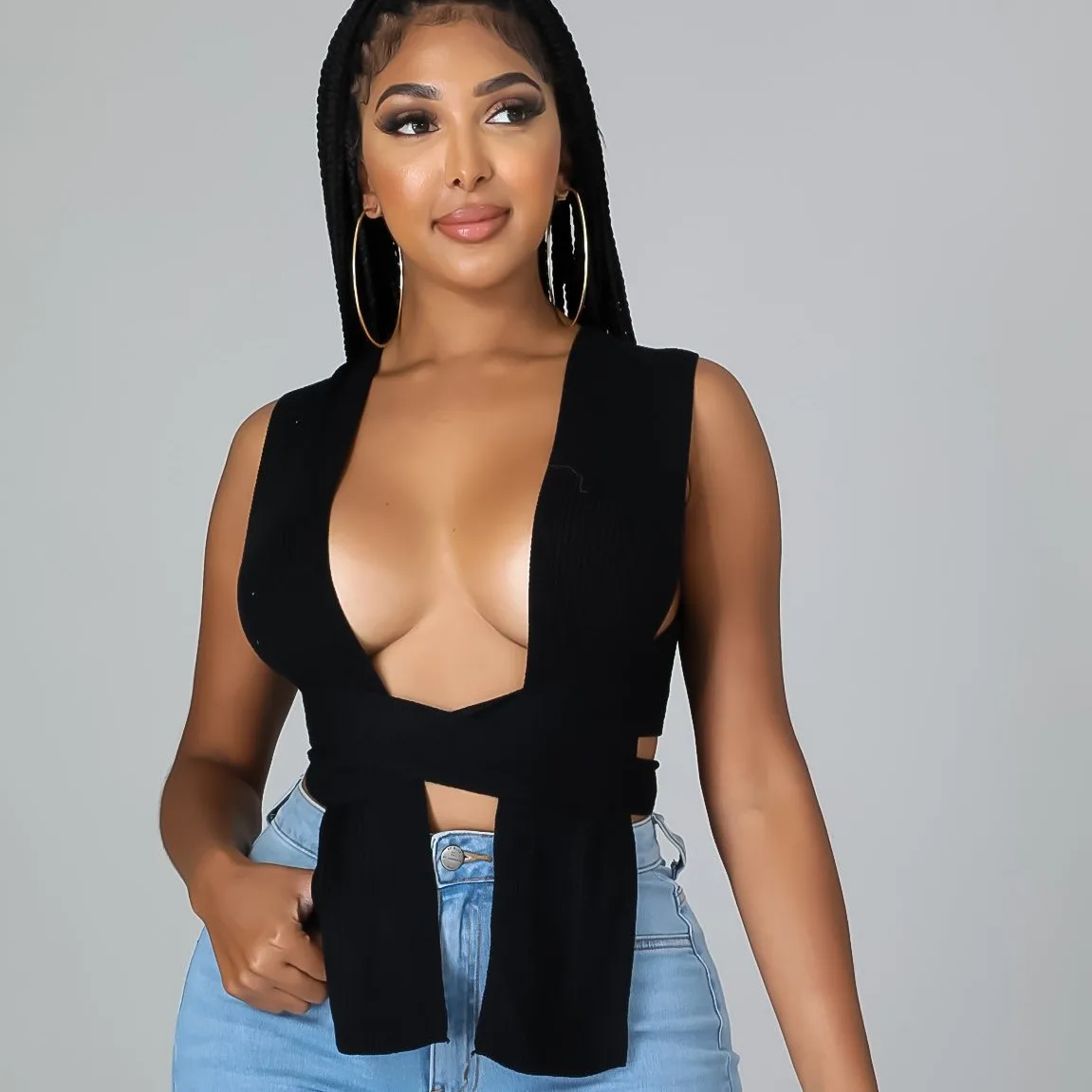 

X04103S Solid Top Short Women Skinny Sleeveless H-Long Cleavage Square Collar Hot Summer Fashion Hipster Casual High Streetwear, White/black/brown/khaki/rose red/blue/yellow/green