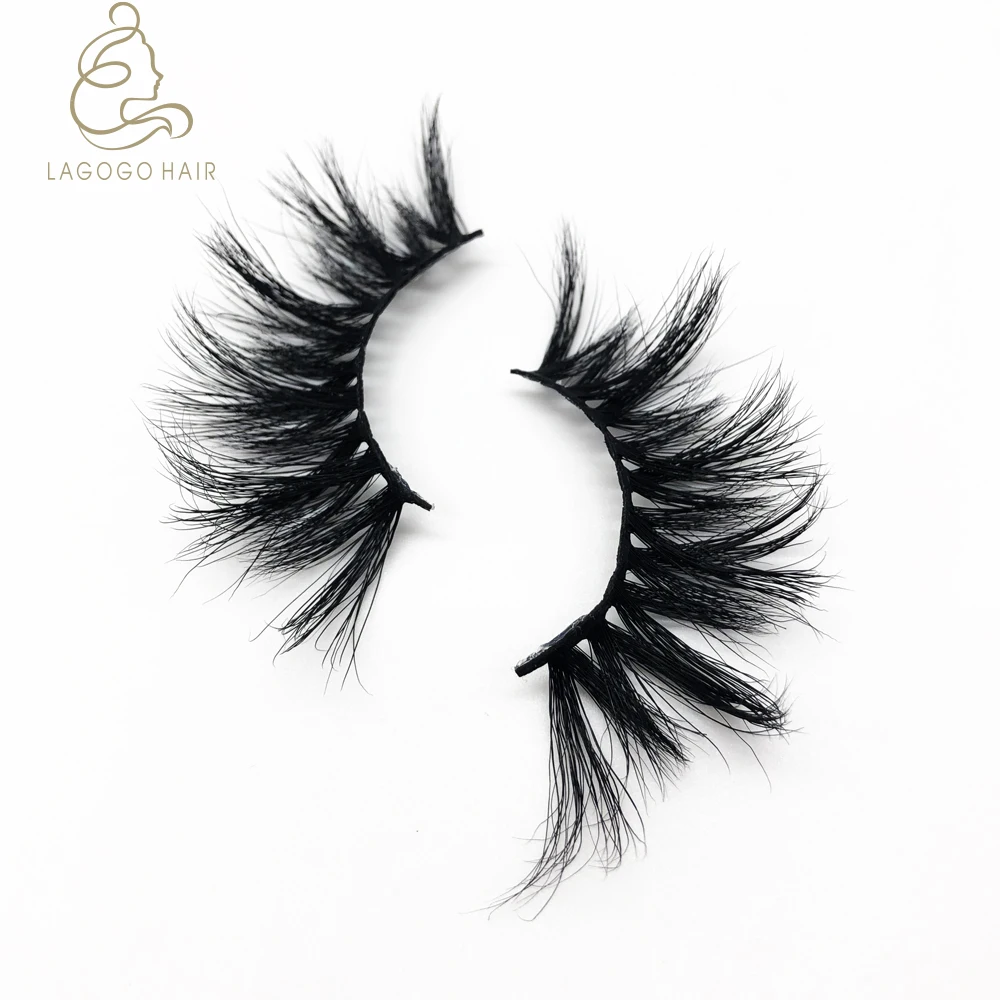 

Volume new wholesale lash extension packaging boxes 25mm mink lashes