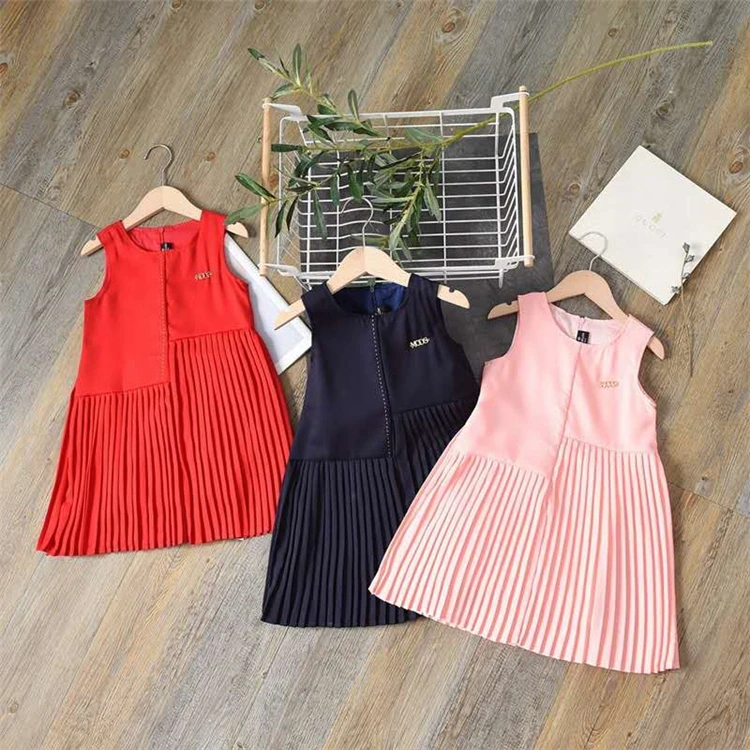 

Latest Design Princess Birthday Dress Kids Girls Party Wear Dresses For Baby Girl, Pink, red, blue