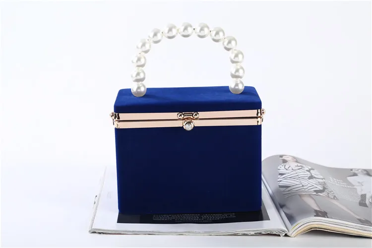 Velvet Box Bag
