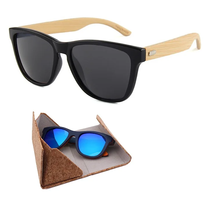 

Classic Bamboo Temple Sunglasses Unisex Vintage Sunglasses Custom Own Brand Logo, Any colors