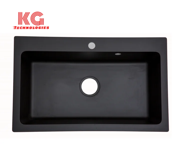 Cheap Single Bowl Quartz Kitchen Sink Wash Basin Designs