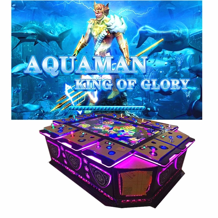 

Wholesale Casino Fish Game Aquaman King of Honor Kit Coin Machine Gamer Table