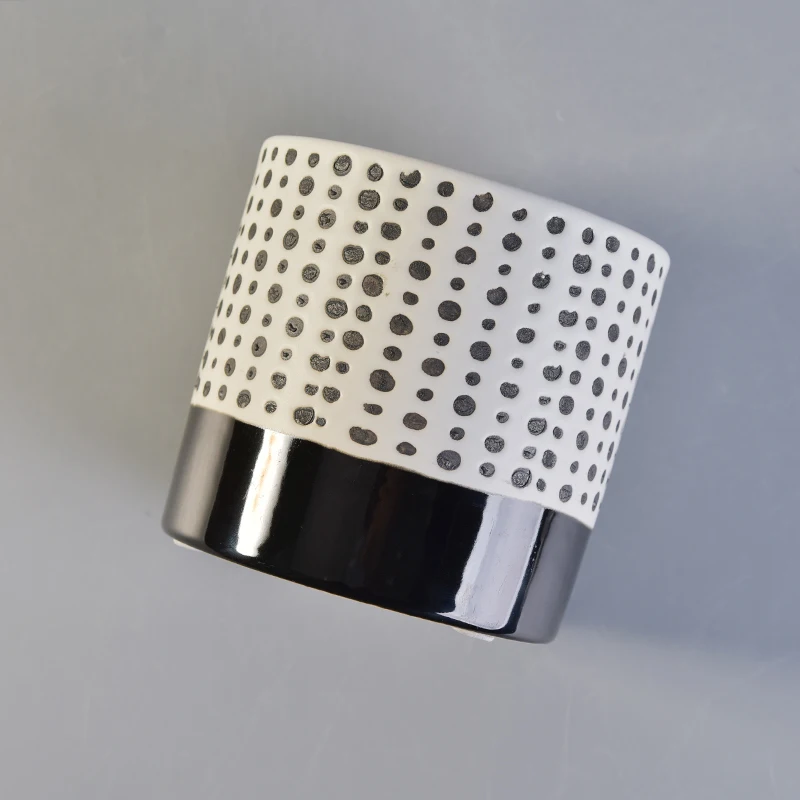 Wholesale custom ceramic candle jars