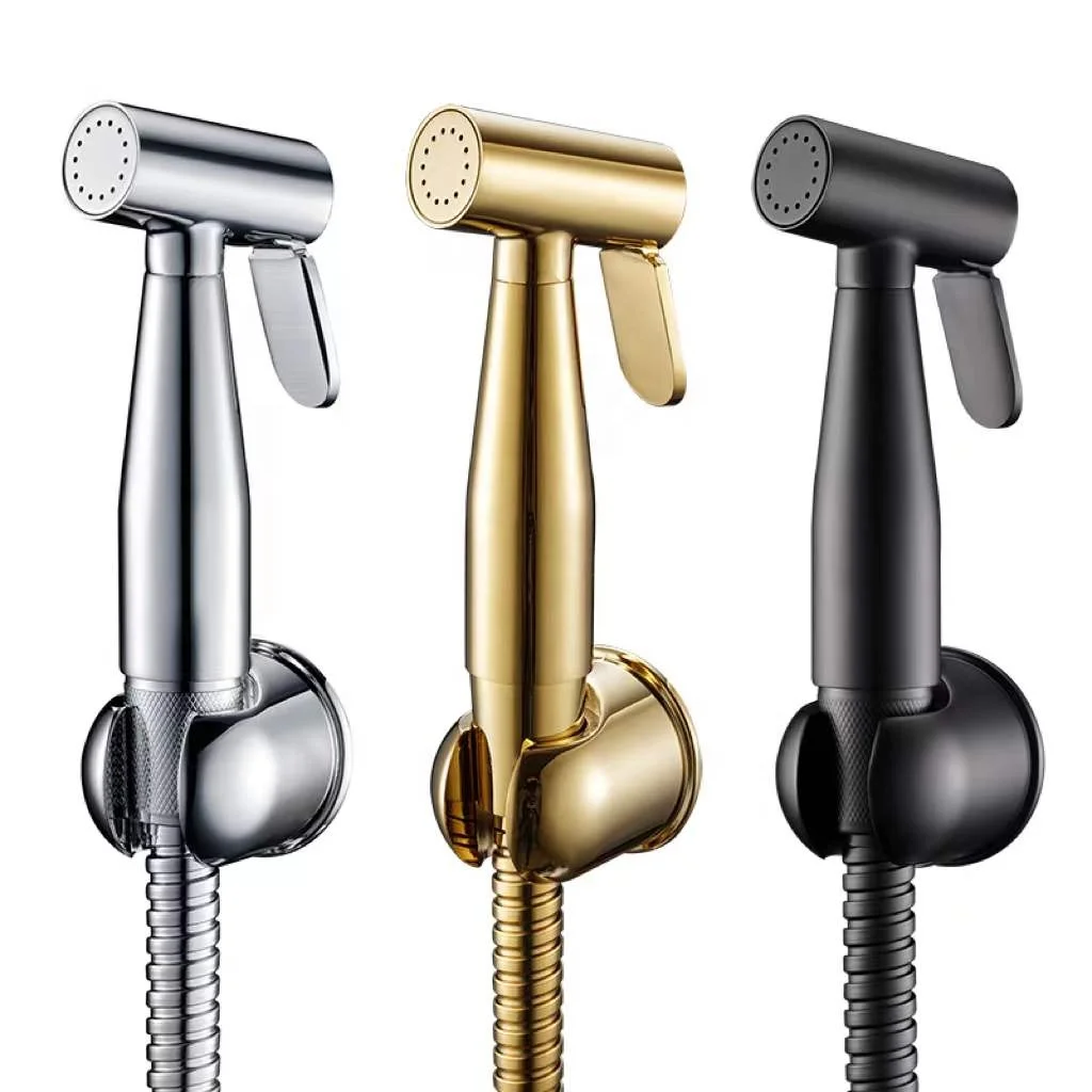 

GEE-N Sanitary Ware Shattaf Brass Gold Abs Health Faucet Spray Gun Shattaf Bidet Sprayer Shattaf Kit