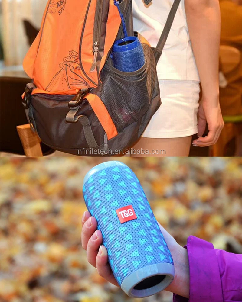 TG117 Portable small Speaker Bluetooth Wireless Music Player Sound System Loudspeaker FM Radio - ANKUX.COM