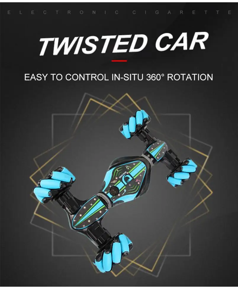 
NEW RC CAR One-click deformation climbing off-road vehicle Twisted cars for Child RC electric model toy for kids gift 