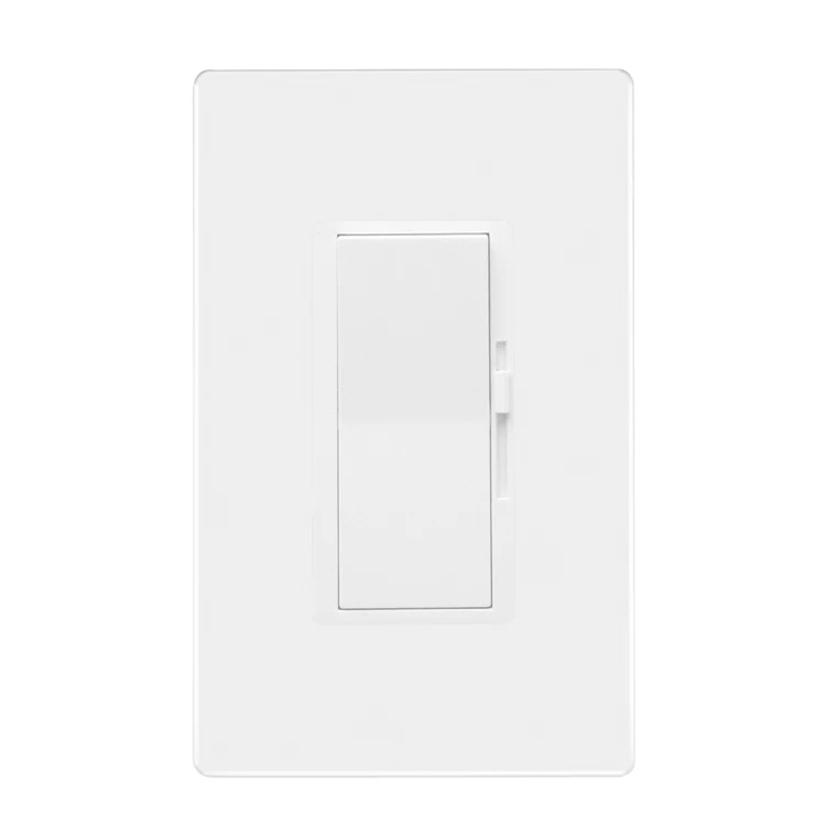wall  dimmer switch with control slide for LED Lights UL listed switches in wall switches