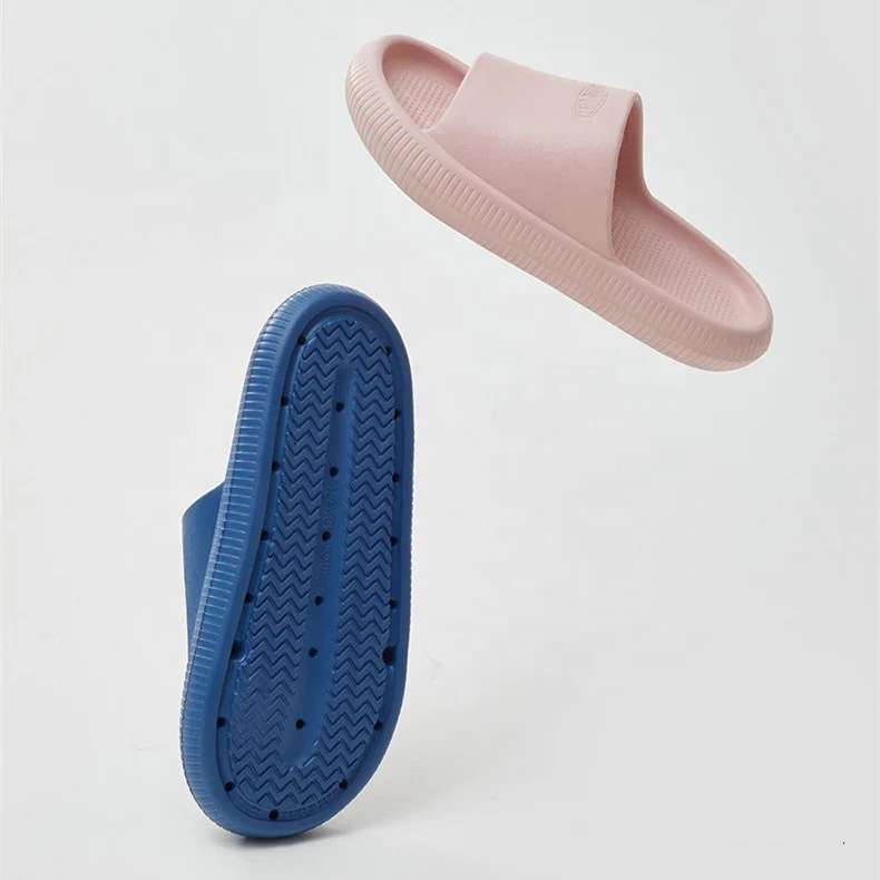 

UTUNE Summer Men EVA Slide Slippers Colorful For Men Women 2021 Thick Bottom Anti-slip Bathroom Slippers, 6 colors