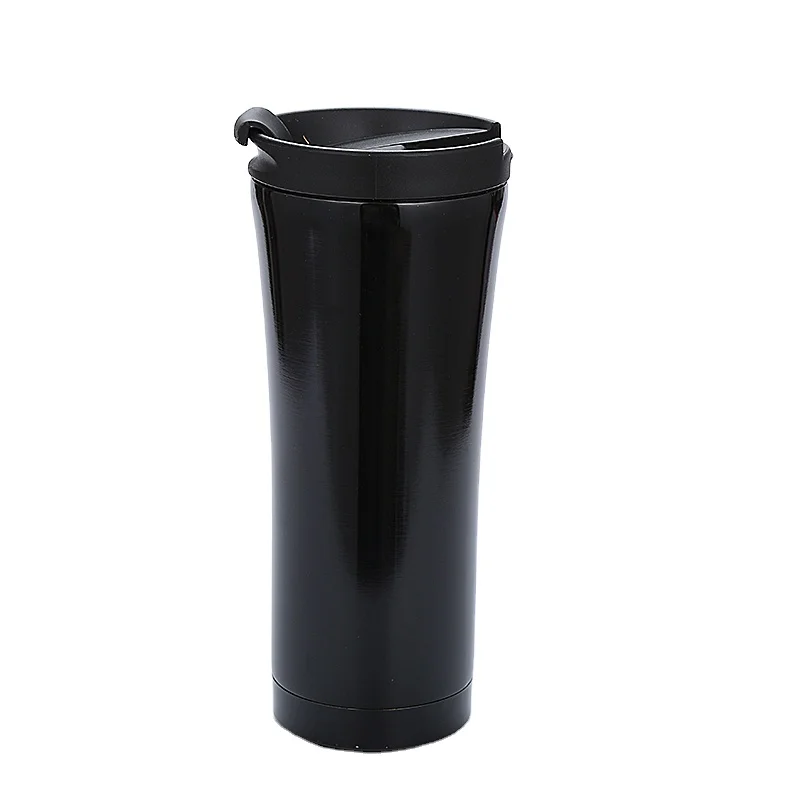 

Wholesale bpa free vacuum insulated double wall stainless steel coffee tumbler travel mug, Black, white, green and custom color