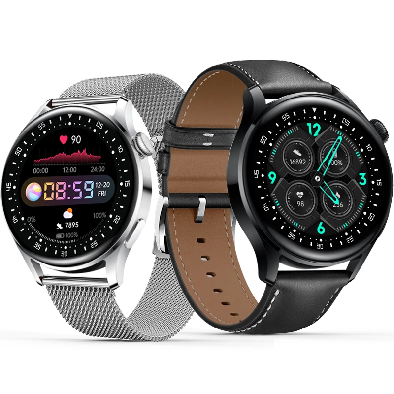 

Horlogo D3 Pro Saga Horlogo Rotacia Butono Voca Voko Muziko Plena Tuso Ronda Smarthorlogo IP67 Korfrekvenco Sanga Oksigen