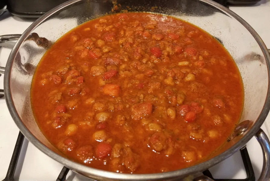 how can i thicken up chili