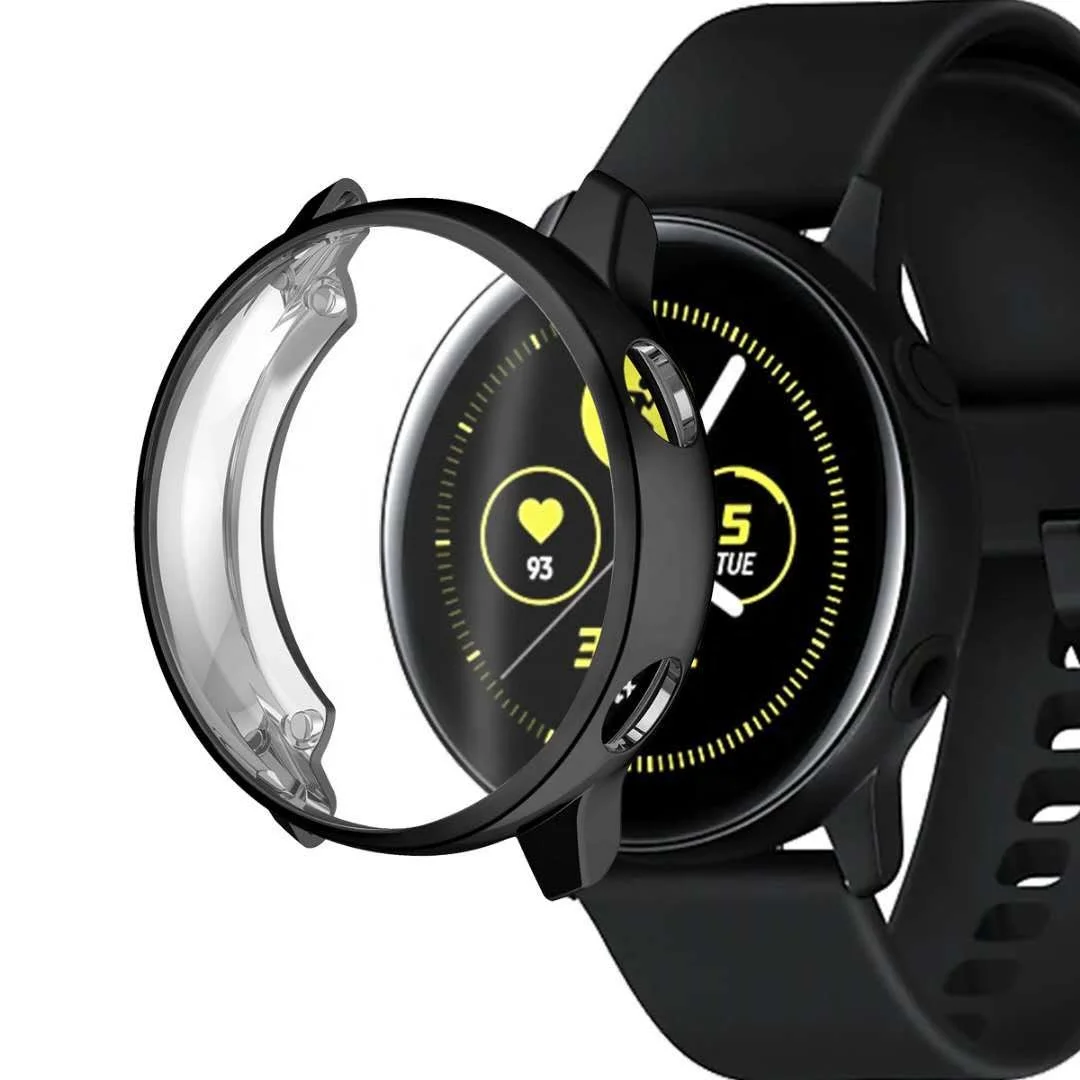 

Soft Clear Watch Bumper Protective Case For Samsung Galaxy Watch Active 2 44mm TPU Cover