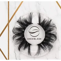

SHEENLASH wholesale mink lashes 5D mink eyelashes vendor 25mm mink eyelash