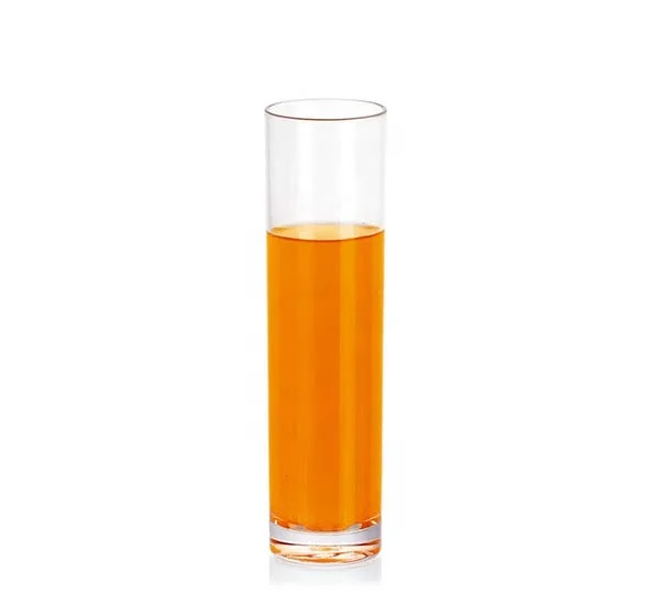
2020 Selling Plastic Glass Drinking 7oz Clear Straight Plastic Water Tumbler Plastic Cup 