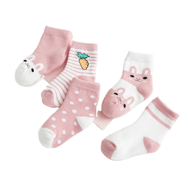 

Value-for-money new products for autumn and winter children's socks Men and women baby cotton socks thickened warm terry cotton