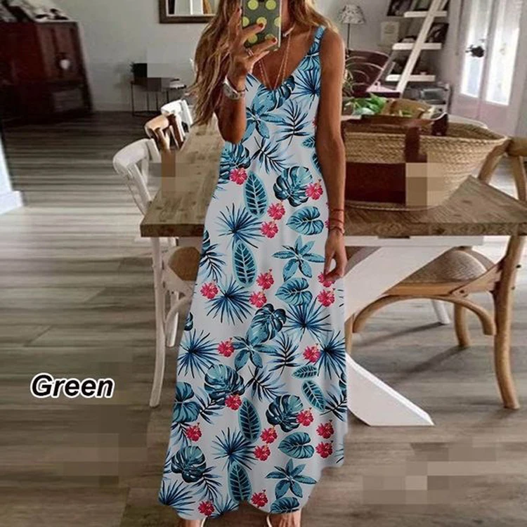 

High Quality Hot Style Summer Women baby dress 2021 Pineapple Print Halter Top club ladies dresses, As pictures