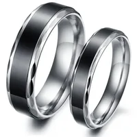 

Wholesale Magnetic Man Blank Jewelry Black Men Titanium Ring