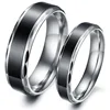 Wholesale Magnetic Man Blank Jewelry Black Men Titanium Ring