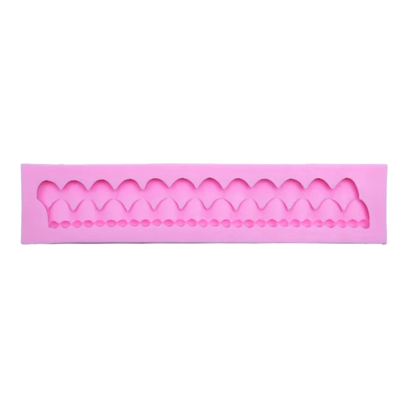 

Fence Shaped Baking Cake Silicone Fondant Mold for Baking Pastry Cake Tools Bakeware Mould Making 3d Crafts Molds Accessories