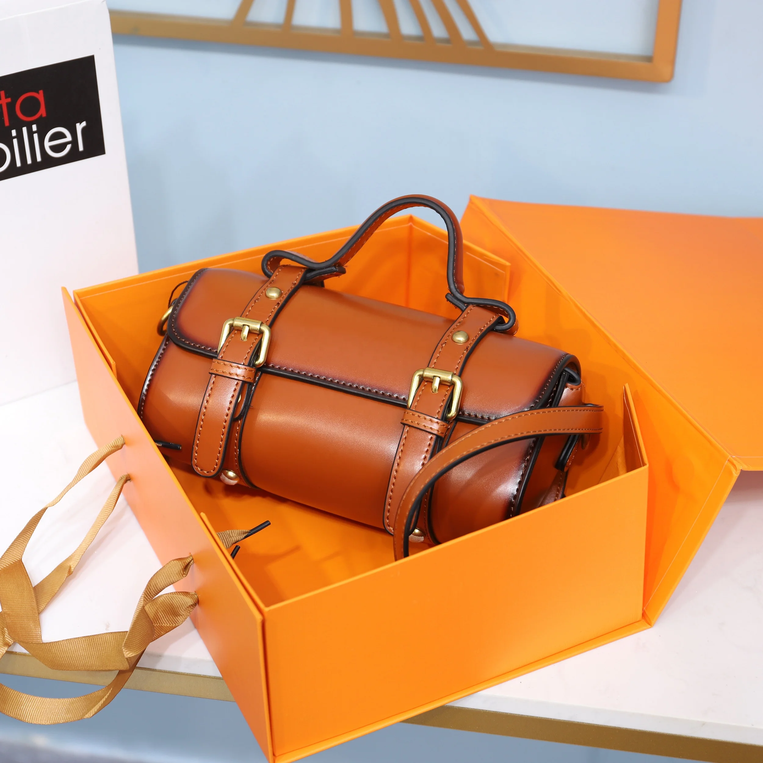 

Best Selling Fashion cow leather Ladies Hand Bags textures small shoulder Side Bags for girls good quality factory direct sales