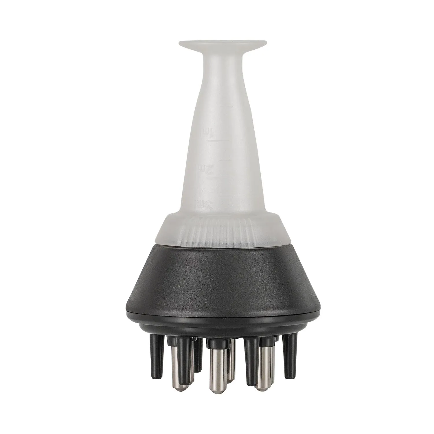 

Mini Liquid Hair Comb Of Whole Body Washable Liquid Brush Portable Scalp Massage Waterproof Comb, Black