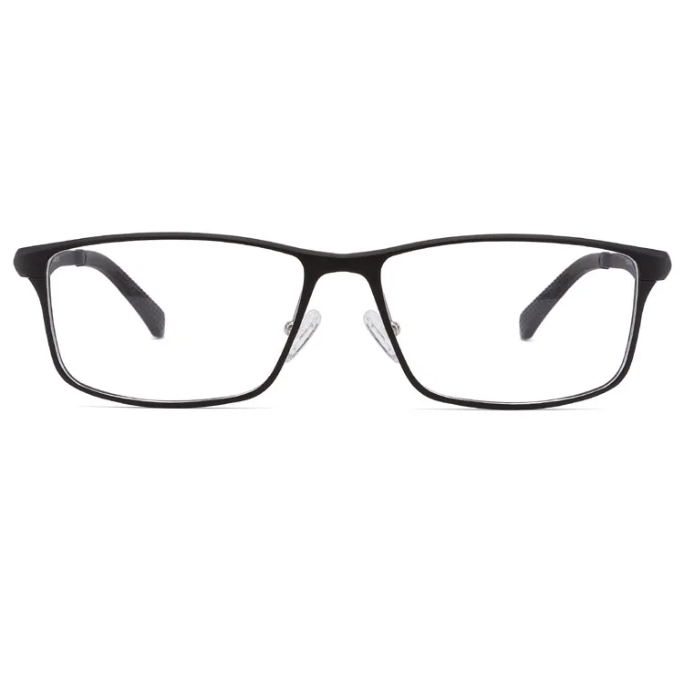 

2021Hot Sale Light Aluminium Magnesium Alloy Glasses Men Metal Optical Frames with Spring Hinges