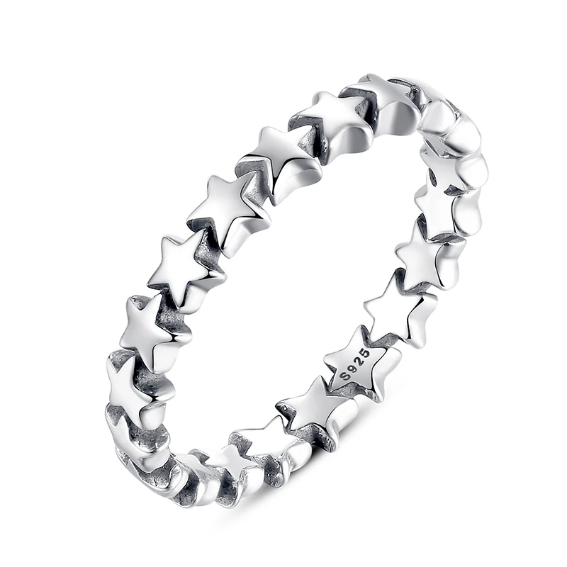 

Hot Sale high quality simple design woman 925 sterling silver ring