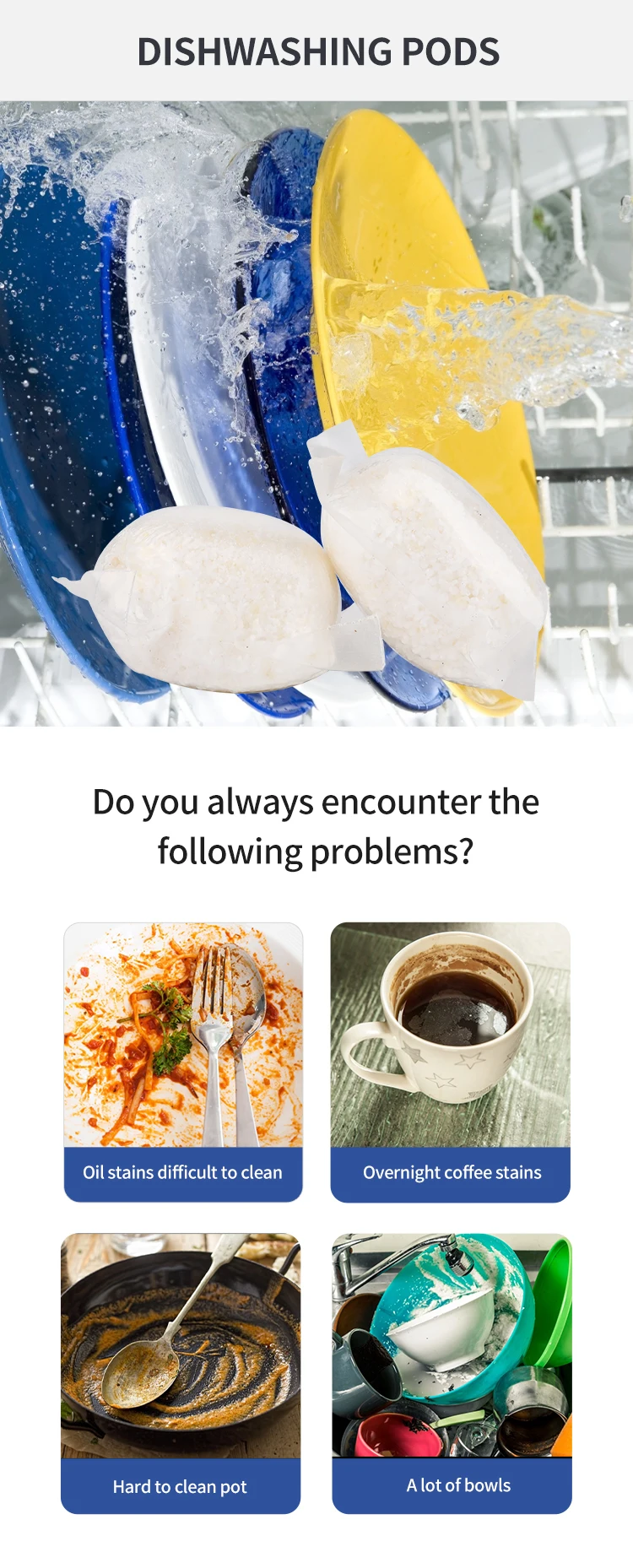 Oem Cleaning Pods Daily Using Dishwasher Detergent Tablets Bowl Clean