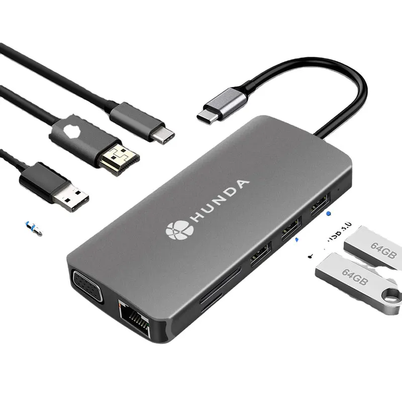 

macbook ssd usbc usb-3.0-hub rj45 mac mini hub usb-c thunderbolt 3 usb laptop docking station for usb docking station