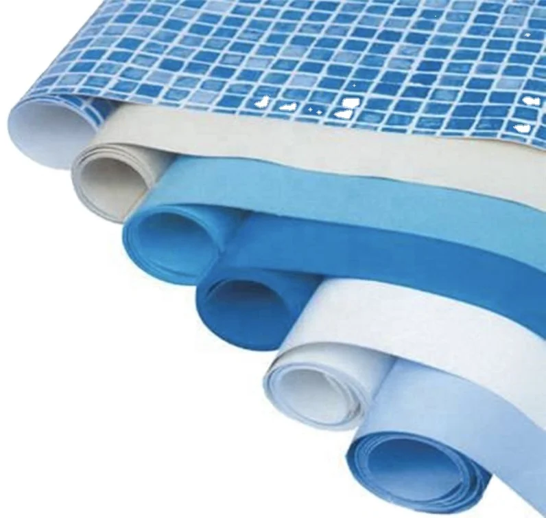 

Non-Slip Ocean Colors Swimming Foil Pvc Vinyl Pool Liners, Customized color