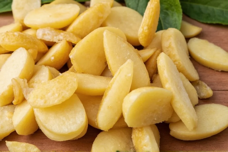 Various ginger preparations including fresh root, sliced pieces, grated form, and ginger tea in a mug