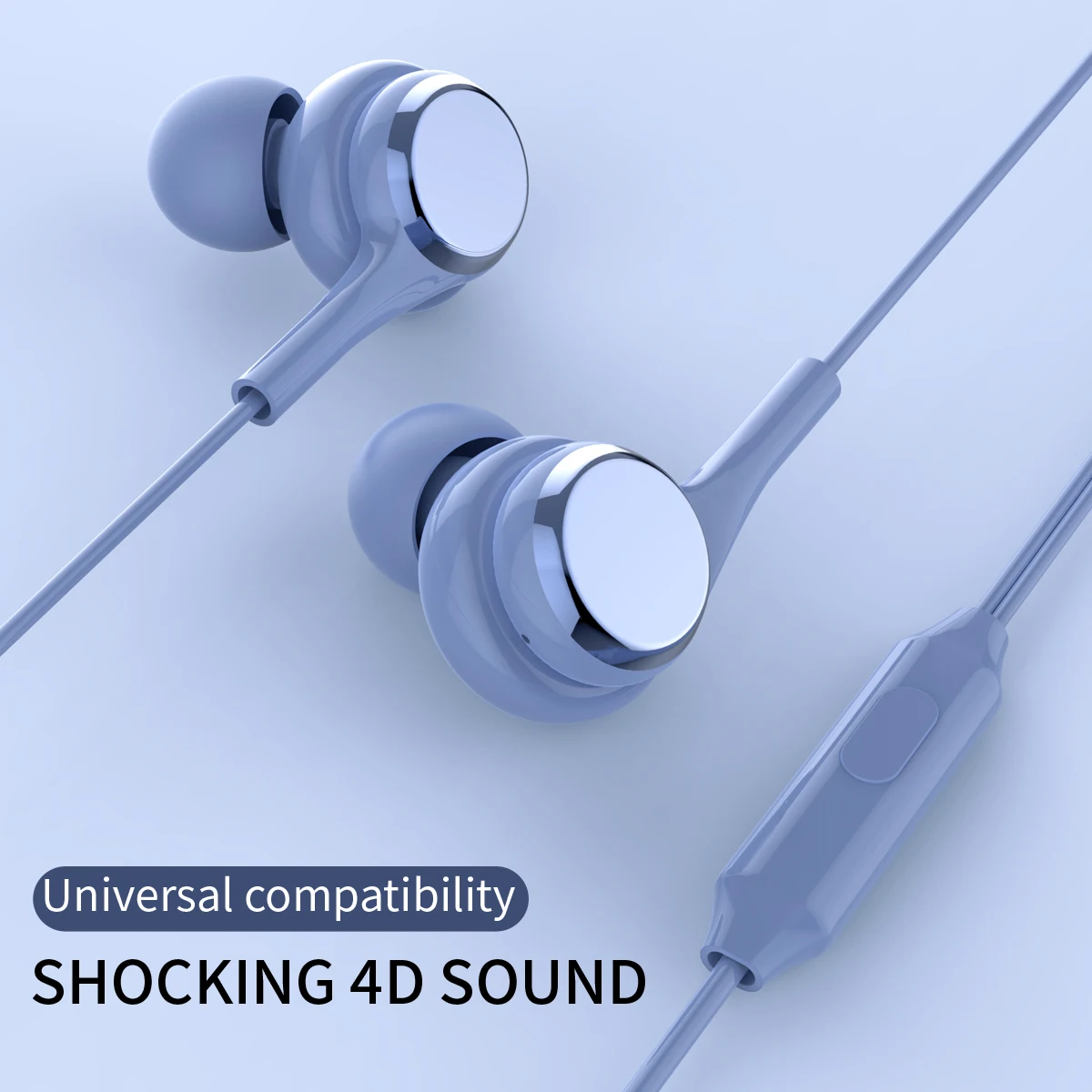

In Ear High Audio Quality 3.5mm Wired Earphone Design for Mobile Phone Bass Orignal Stereo Headphone HIFI, 5 colors