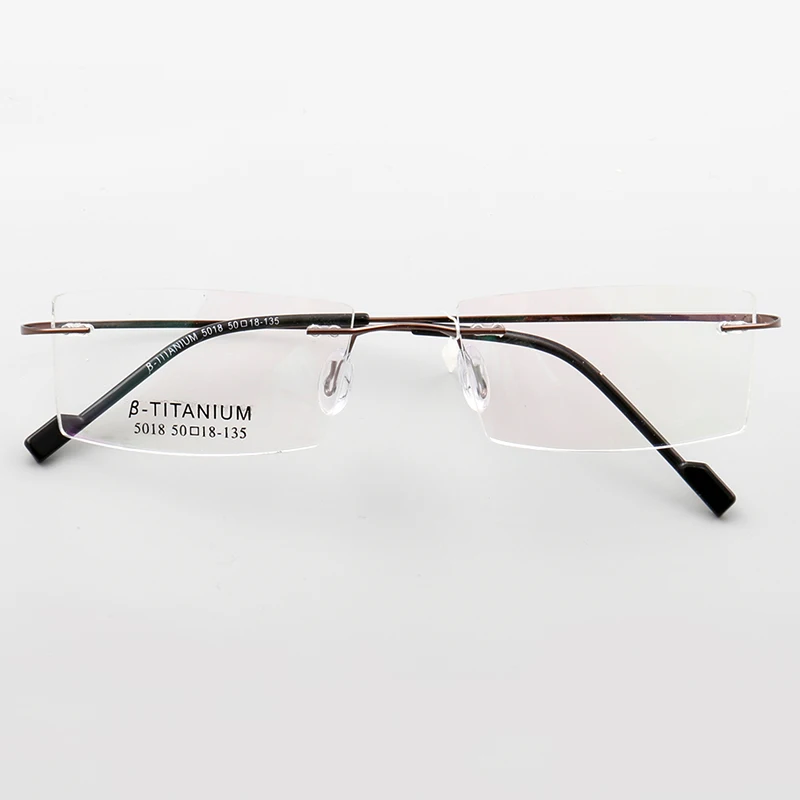 

SUNNY High Quality B Titanium rimless Glasses Frame Anti Blue Light Optical Eyewear Prescription Glasses lightweight Eyeglasses