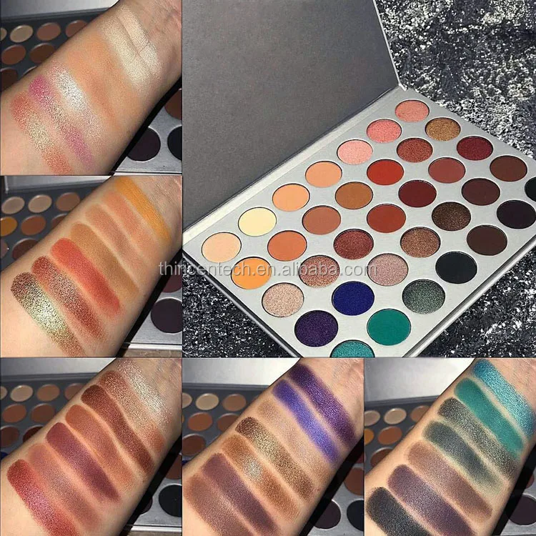 Private Label Makeup Eyeshadow Palette Waterproof Top Quality Cream Eye Shadow Pallet\n