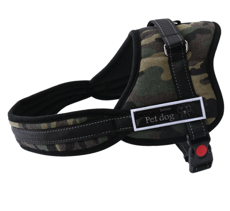 

Canvas weighted pet harness for large dog,training dog harness