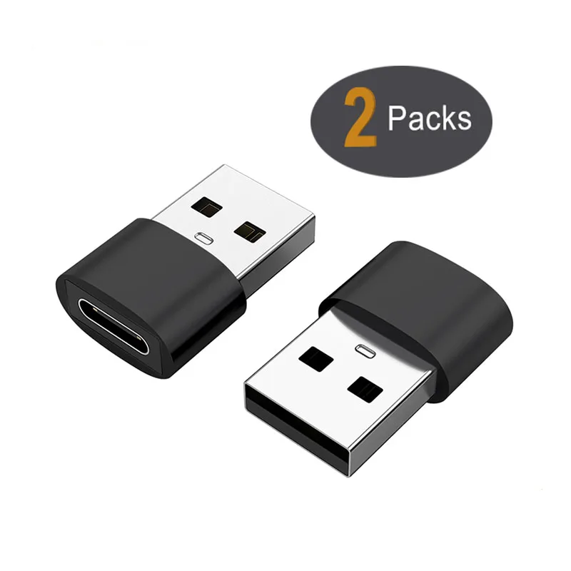 

Usb To Type-c Connector Adapter Type C otg Adapter, Silver/black