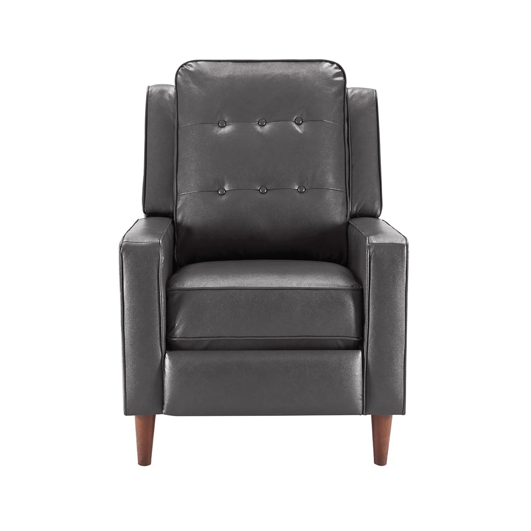 

New Faux Leather Armchair Home Reclining High Back Accent Chairs Furniture Modern, Optional