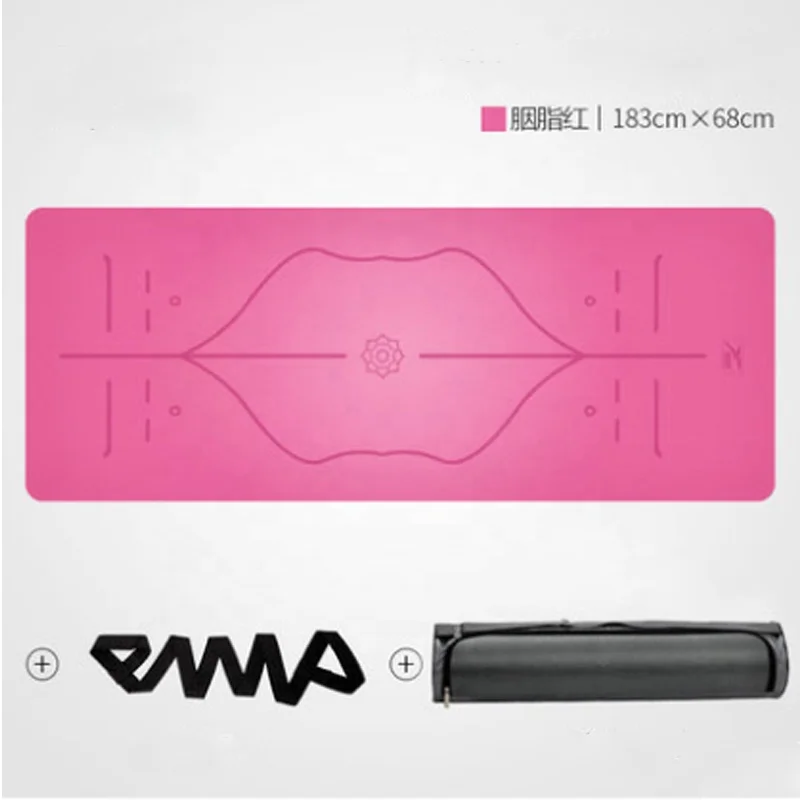 

Custom Design Body Line System Professional PU Yoga Mat Manufacturer